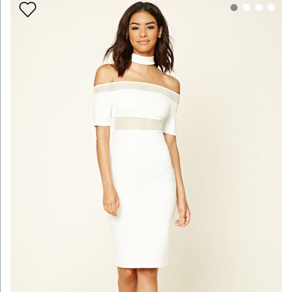 Midi choker dress
